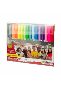 Kit Marcador de Texto c/16 14083 NewPen